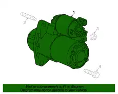 Стартер GM 12680618