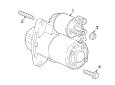 Стартер GM 12680618