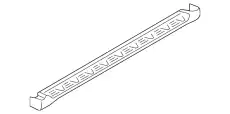 STEP ASSY-SIDE,RH 96100-5ZA0E NISSAN