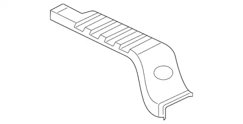 STEP, L- RR- BUMPER 71516-T6Z-A00 HONDA