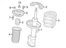 STRUT 84207211 GM