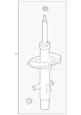 STRUT KIT FT RH E4302-6AM0B NISSAN