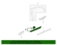 PROTECTOR COMP., R. 75303SNEA02ZB HONDA