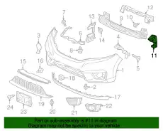 SUPPORT, L- FR- 71178-TST-A00 HONDA
