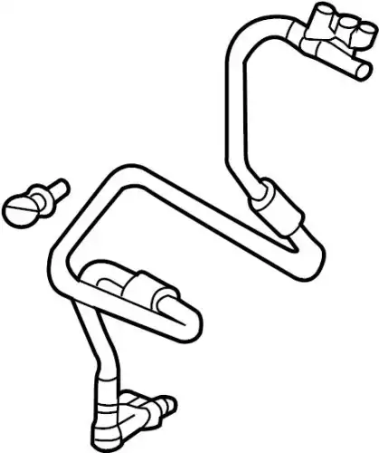 04L129456E Вакуумный шланг VAG