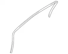 WELT-BODY SIDE,FRONT RH 76921-5EF0A NISSAN