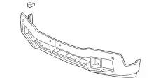 W-FACE, FR- BUMPER 71105-T6Z-A00 HONDA