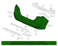 W-FACE, RR- (DOT) 04715-T5R-A80ZZ HONDA