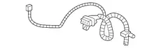 HARNESS,FWD LP WRG(INCLS 9) 15187426 CADILLAC