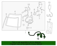HARNESS,FWD LP WRG(INCLS 9) 15187426 CADILLAC