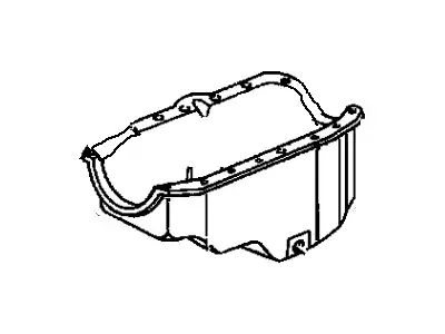 PAN,OIL(INCLS BAFFLE, BOLT, GSKT, INSERT, PAN, PLUG & SEALER) 12559517 GMC