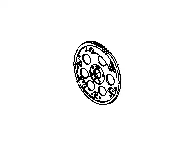 FLYWHEEL, (W/6.2C M/TRNS)(1985-91) 14077159 CHEVROLET