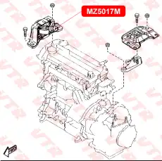 Подушка крепления двигателя VTR MZ5017M