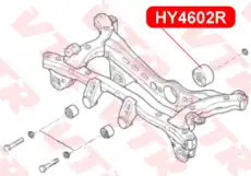 HY4602R САЙЛЕНТБЛОК ДИФФЕРЕНЦИАЛА VTR