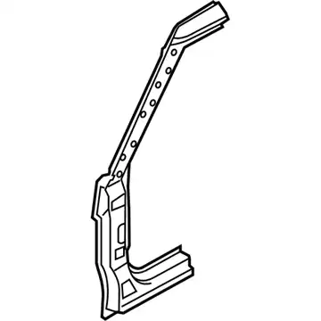 Panel assy - pillar outer, rh 711202KA21 KIA