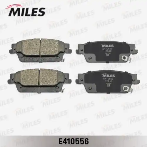 Тормозные колодки дисковые задняя ось MILES E410556
