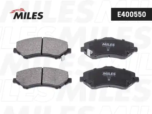 Тормозные колодки дисковые передняя ось MILES E400550