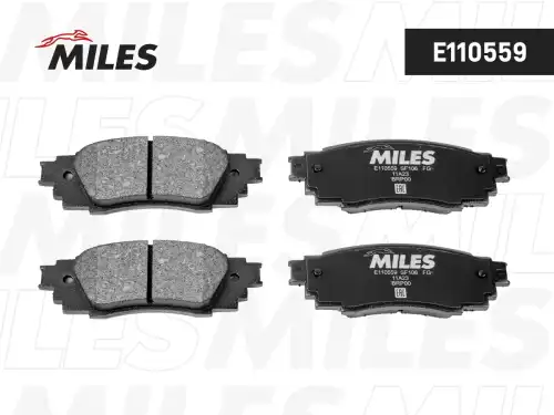 Тормозные колодки дисковые задняя ось MILES E110559