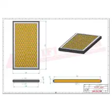 Салонный фильтр HIFI SC90267
