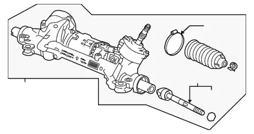 Рулевая рейка HONDA 53620TVAA28