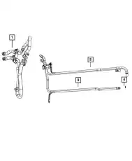 TUBE COOLANT OUTLET 53034 238AB DODGE