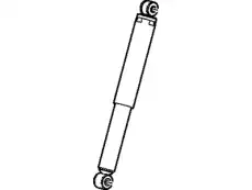 ABSORBER,RR SHK(CODE ABNM)(ACDelco #560-868) 22990470 CHEVROLET