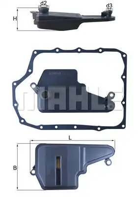 Фильтр АКПП KNECHT HX 193D
