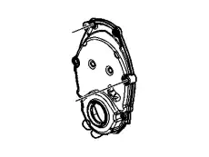 COVER,ENG FRT(INCLS BOLT,GROMMET,INSERT,SEAL)(INCLS 5-8) 93445880 CHEVROLET