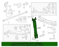 ABSORBER,FRT SHK(CODE AANY, AATP)(ACDelco #560-977) 23315259 CHEVROLET