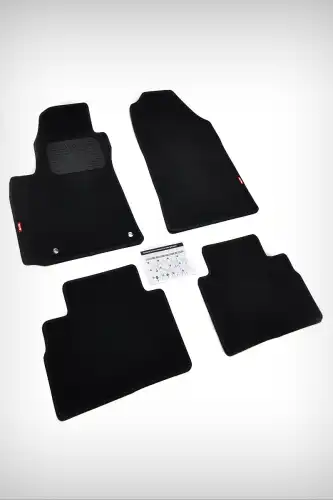 Коврики в салон COMFORT 25.25.507.F Kia Soul 2019-н.в. 4 шт., черный