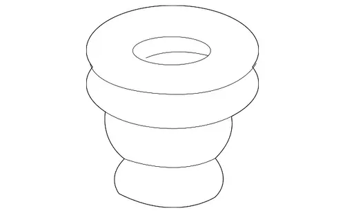 GROMMET,COOL RCVY RSVR PIPE 10213669 CHEVROLET