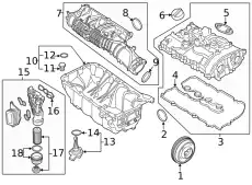 11429888806 Прокладки BMW