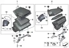Фильтр воздушный BMW 13 71 8 482 642