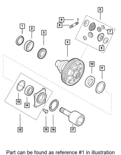 SEAL 68519359AA CHRYSLER
