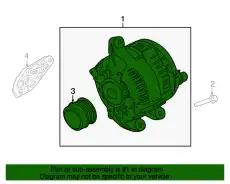 Генератор FORD G2GZ10346H