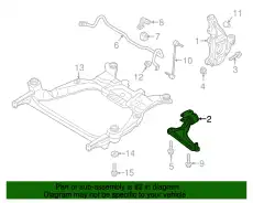 Рычаг подвески FORD FG9Z-3078-G