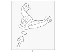Рычаг подвески FORD JL1Z-3079-B
