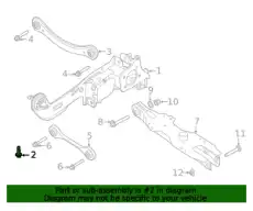BOLT W719652S439 FORD