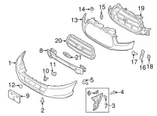 BRACKET CK4Z-17C897-BB FORD