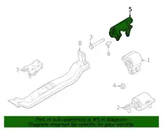 BRACKET - ENGINE MOUNTING LC3Z6031A FORD