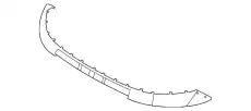 BUMPER ASY - FRONT M1PZ-17D957-AAPTM FORD