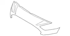 BUMPER ASY - FRONT KT1Z-17757-AD FORD