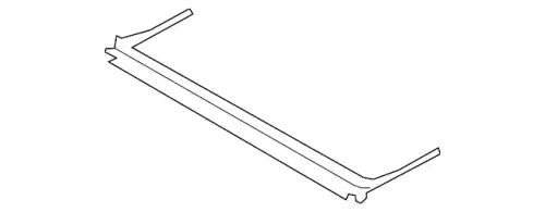 DEFLECTOR ASY - ROOF AIR DP5Z-54500A26-C FORD