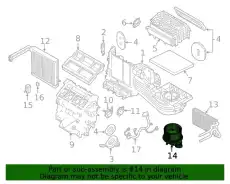 Вентилятор отопителя FORD L1MZ19805BC