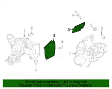 GASKET JT4Z-9448-D FORD