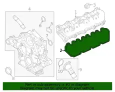 GASKET LC3Z6584A FORD