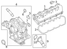 GASKET LC3Z6584A FORD