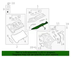 GASKET L1MZ6584B FORD