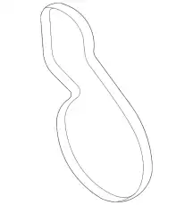 GASKET - WATER PUMP GN1Z-8507-B FORD