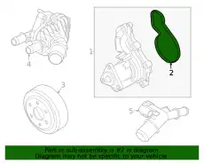GASKET - WATER PUMP GN1Z-8507-B FORD
